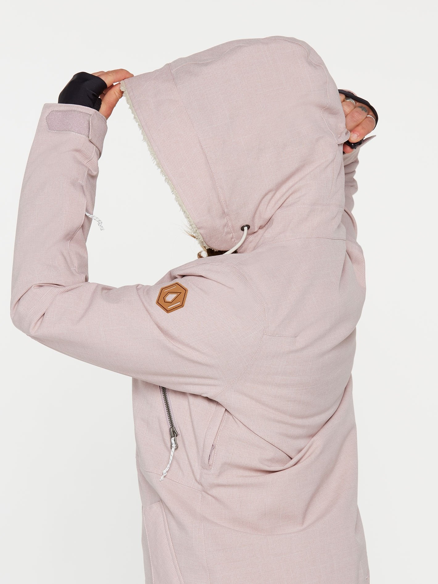 Shrine Insulated Jacket - HAZEY PINK