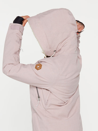 Shrine Insulated Jacket - HAZEY PINK
