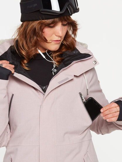 Shrine Insulated Jacket - HAZEY PINK