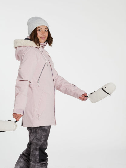 Shrine Insulated Jacket - HAZEY PINK