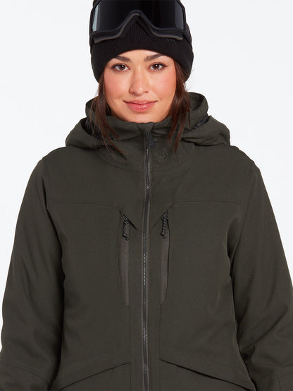 Shelter 3D Stretch Jacket - BLACK GREEN