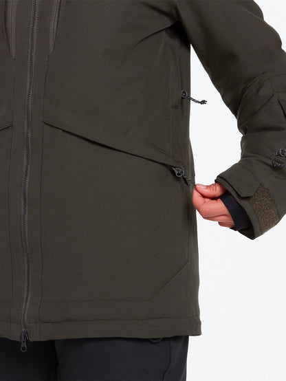 Shelter 3D Stretch Jacket - BLACK GREEN
