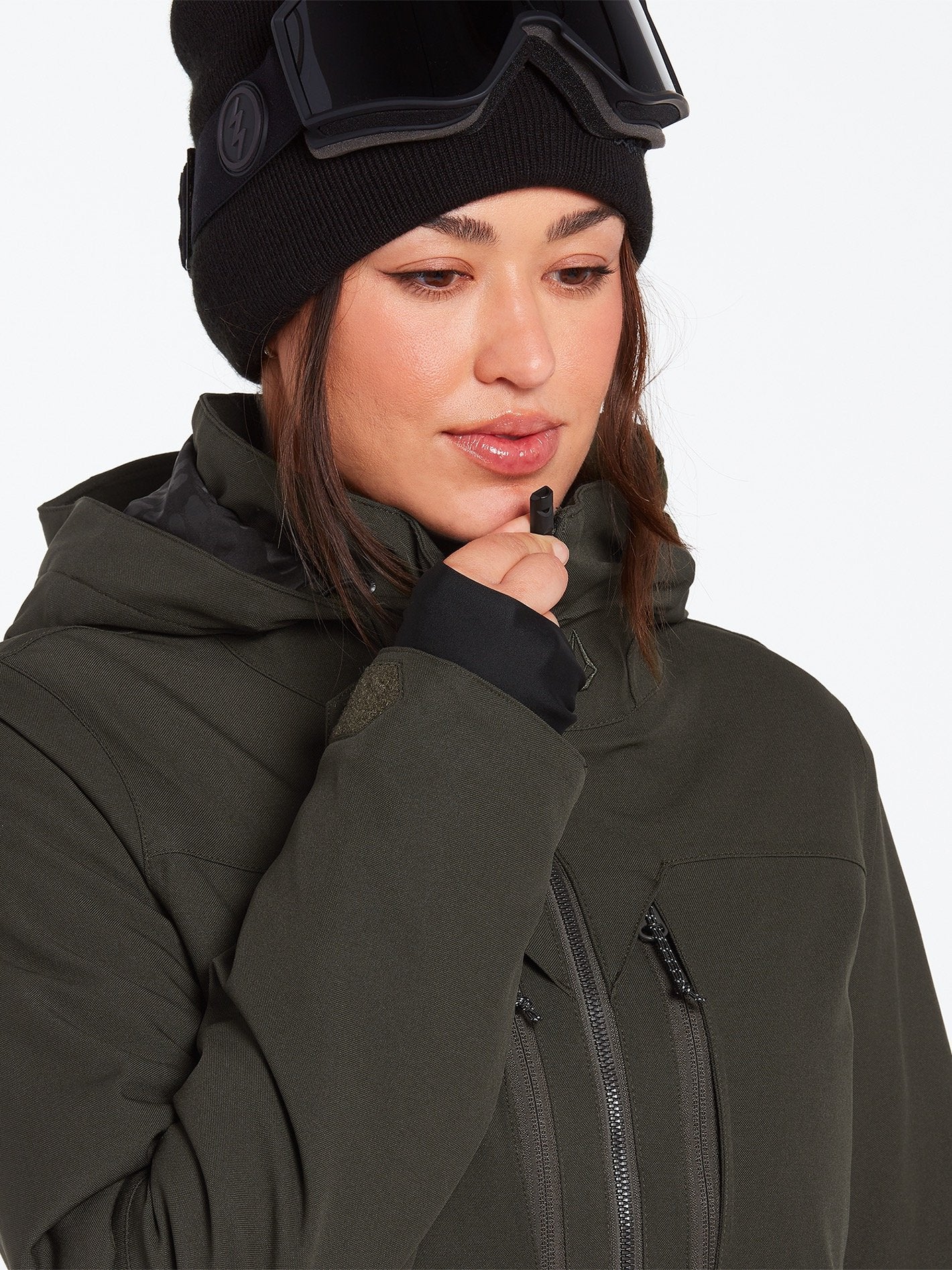 Shelter 3D Stretch Jacket - BLACK GREEN