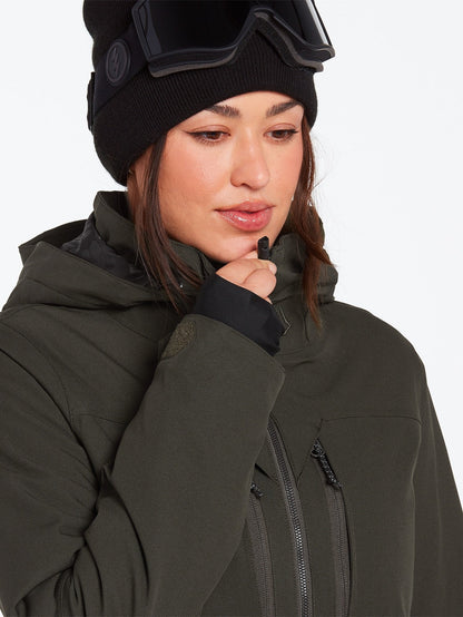 Shelter 3D Stretch Jacket - BLACK GREEN