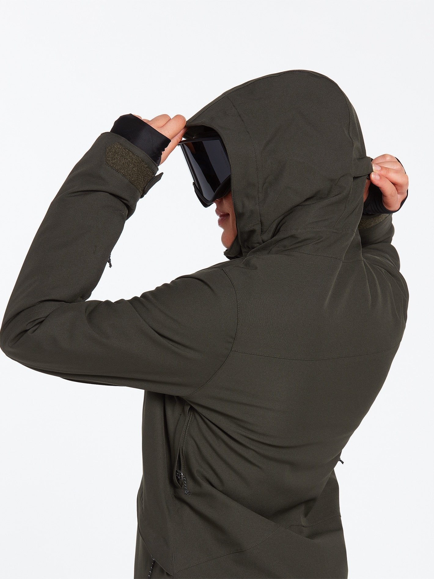 Shelter 3D Stretch Jacket - BLACK GREEN