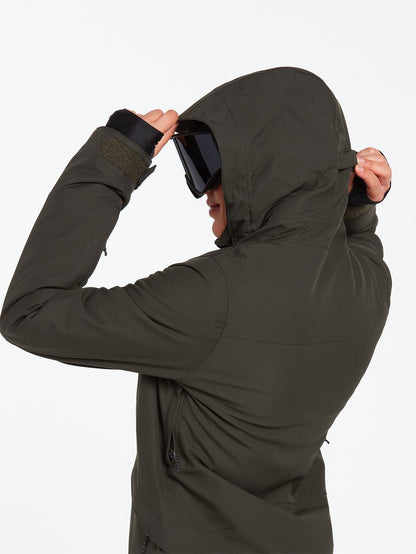 Shelter 3D Stretch Jacket - BLACK GREEN