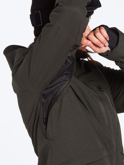 Shelter 3D Stretch Jacket - BLACK GREEN