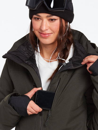 Shelter 3D Stretch Jacket - BLACK GREEN