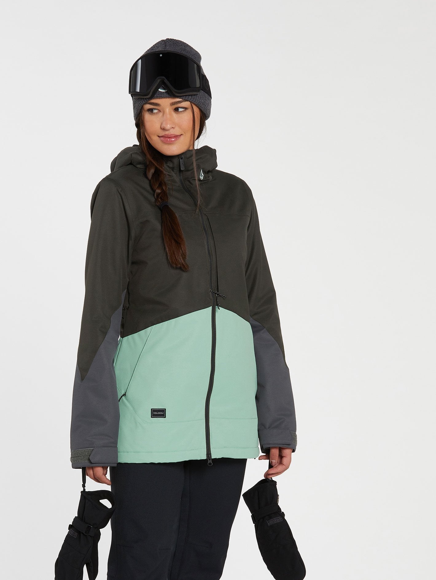 Strayer Insulated Jacket - BLACK GREEN