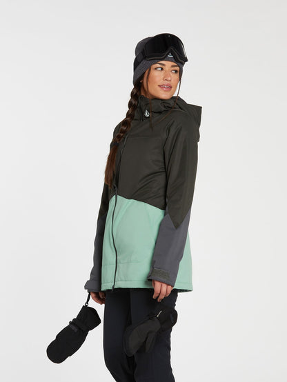 Strayer Insulated Jacket - BLACK GREEN