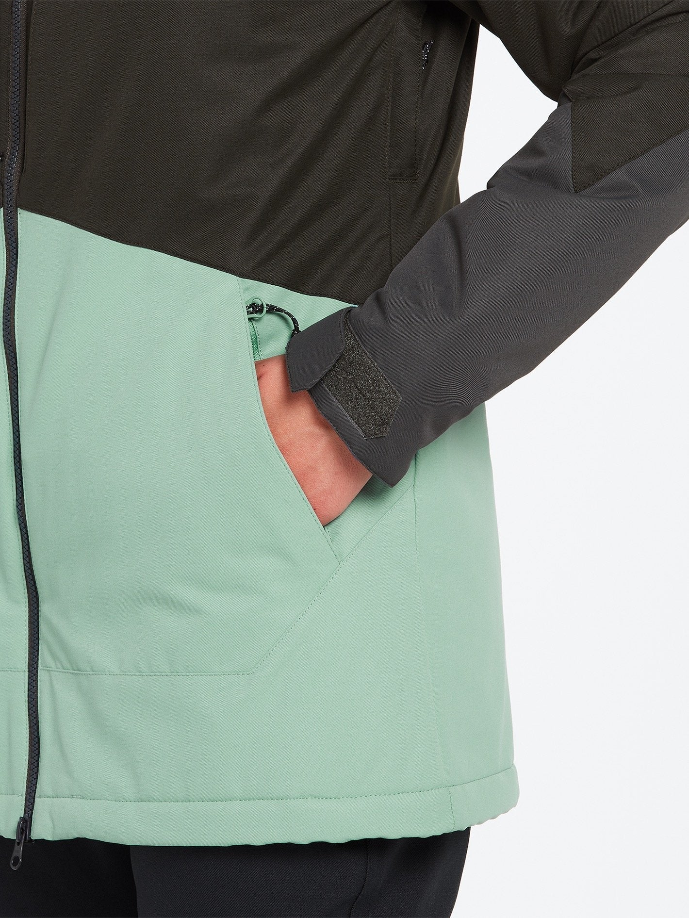 Strayer Insulated Jacket - BLACK GREEN