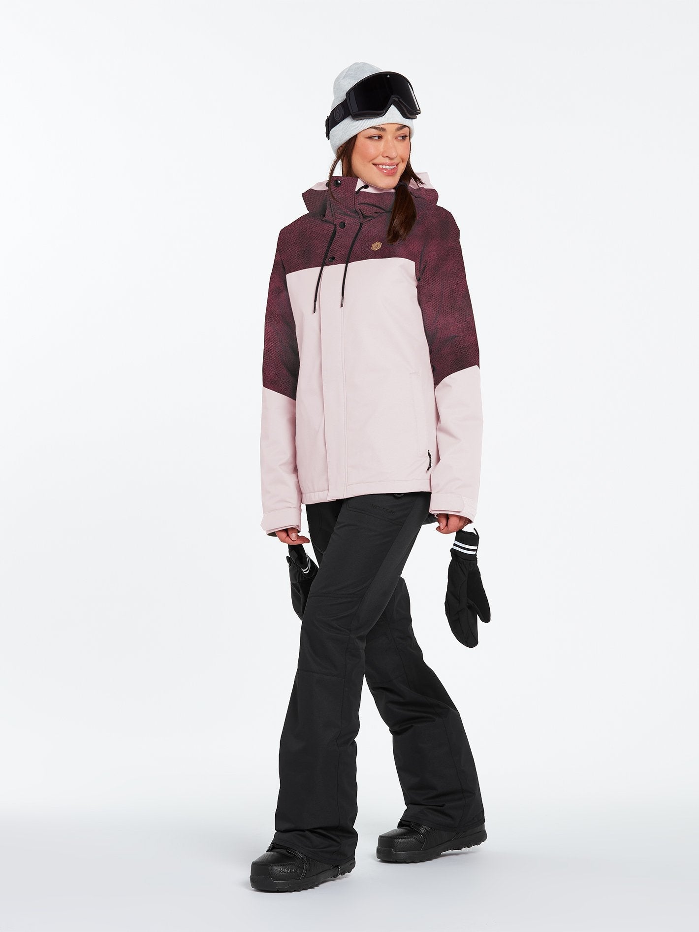 Bolt Insulated Jacket - HAZEY PINK
