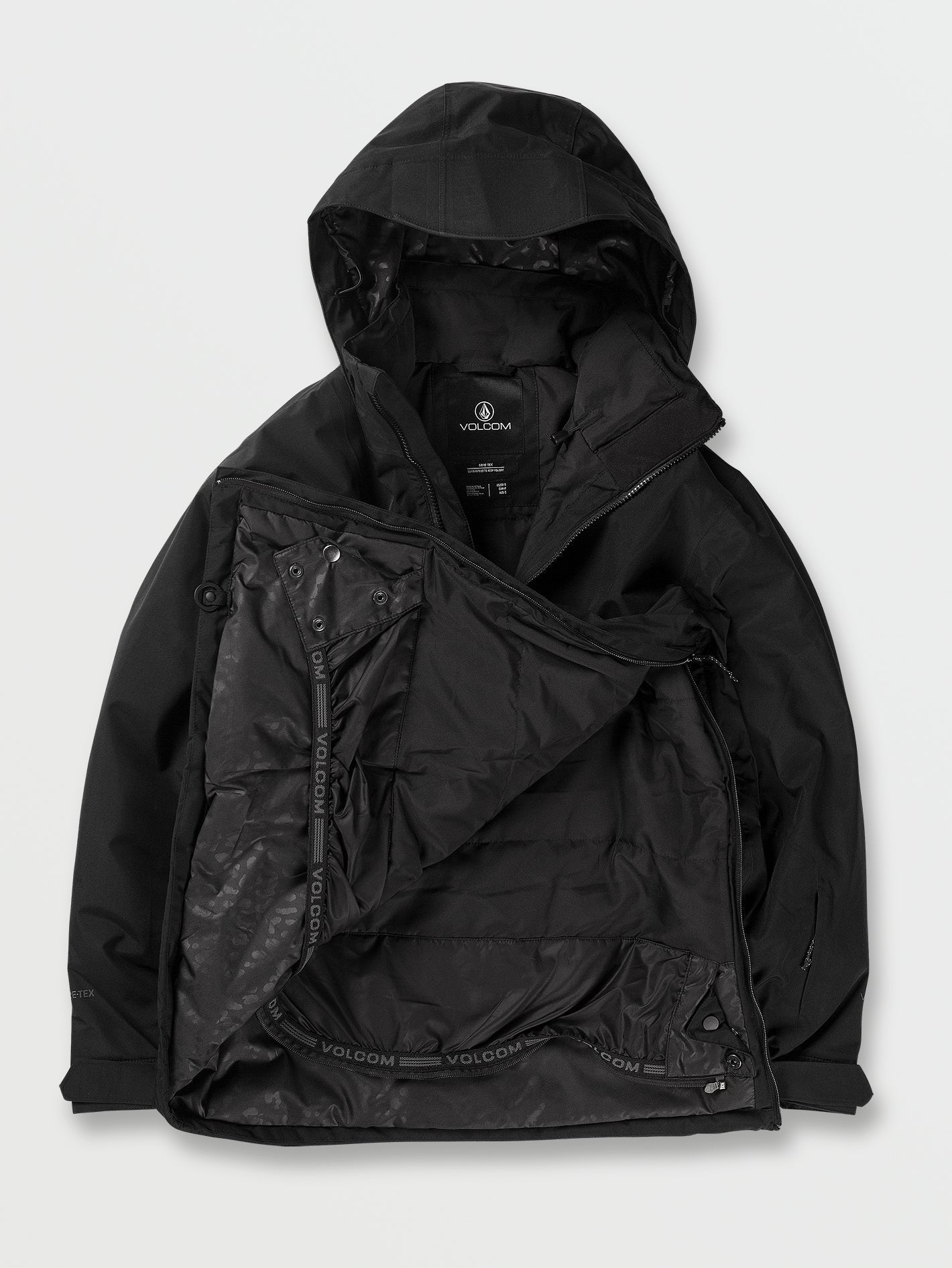 Fern Insulated Gore-Tex Pullover Jacket - Black
