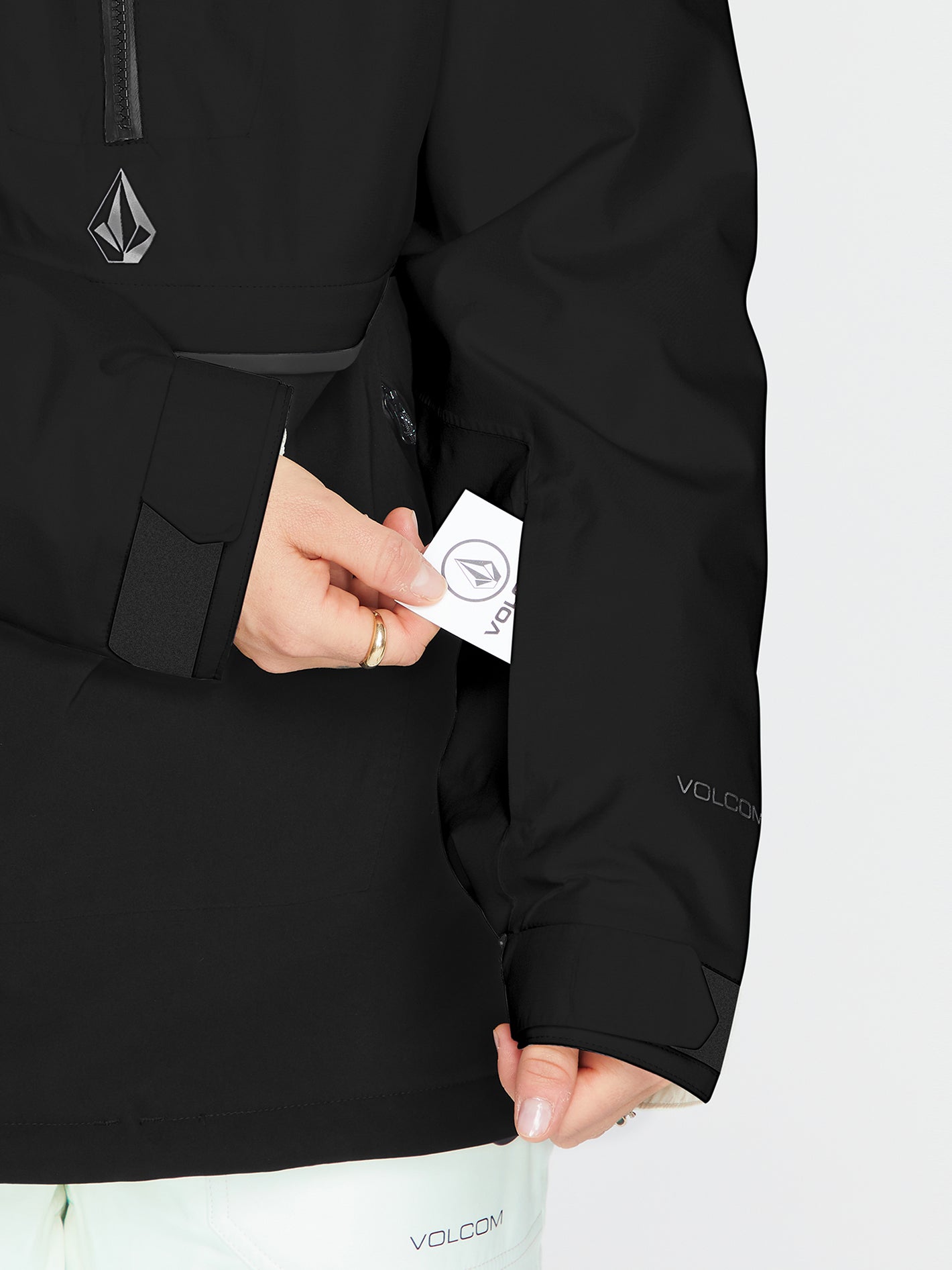 Fern Insulated Gore-Tex Pullover Jacket - Black