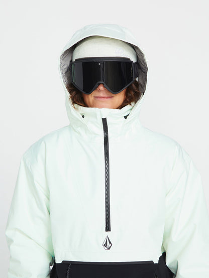 Fern Insulated Gore-Tex Pullover Jacket - Ice Green