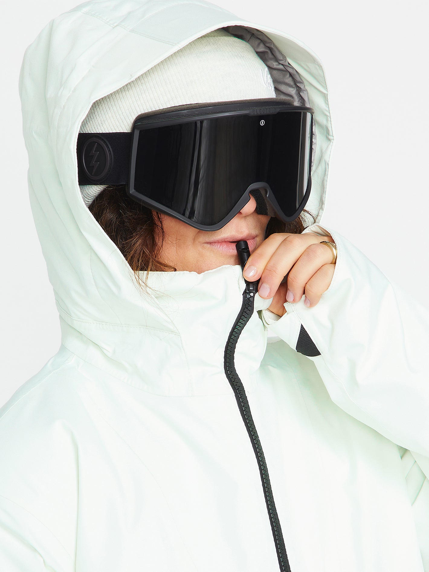 Fern Insulated Gore-Tex Pullover Jacket - Ice Green