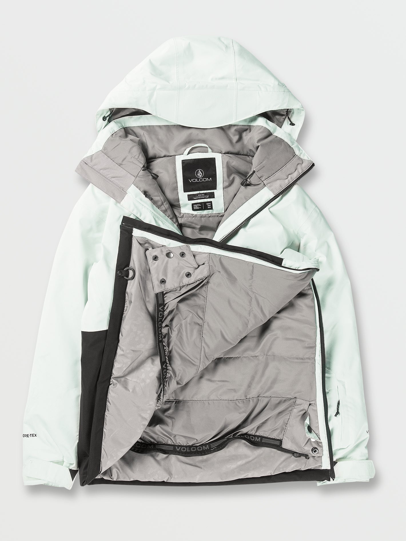 Fern Insulated Gore-Tex Pullover Jacket - Ice Green