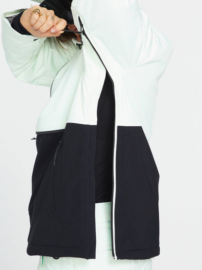 Fern Insulated Gore-Tex Pullover Jacket - Ice Green