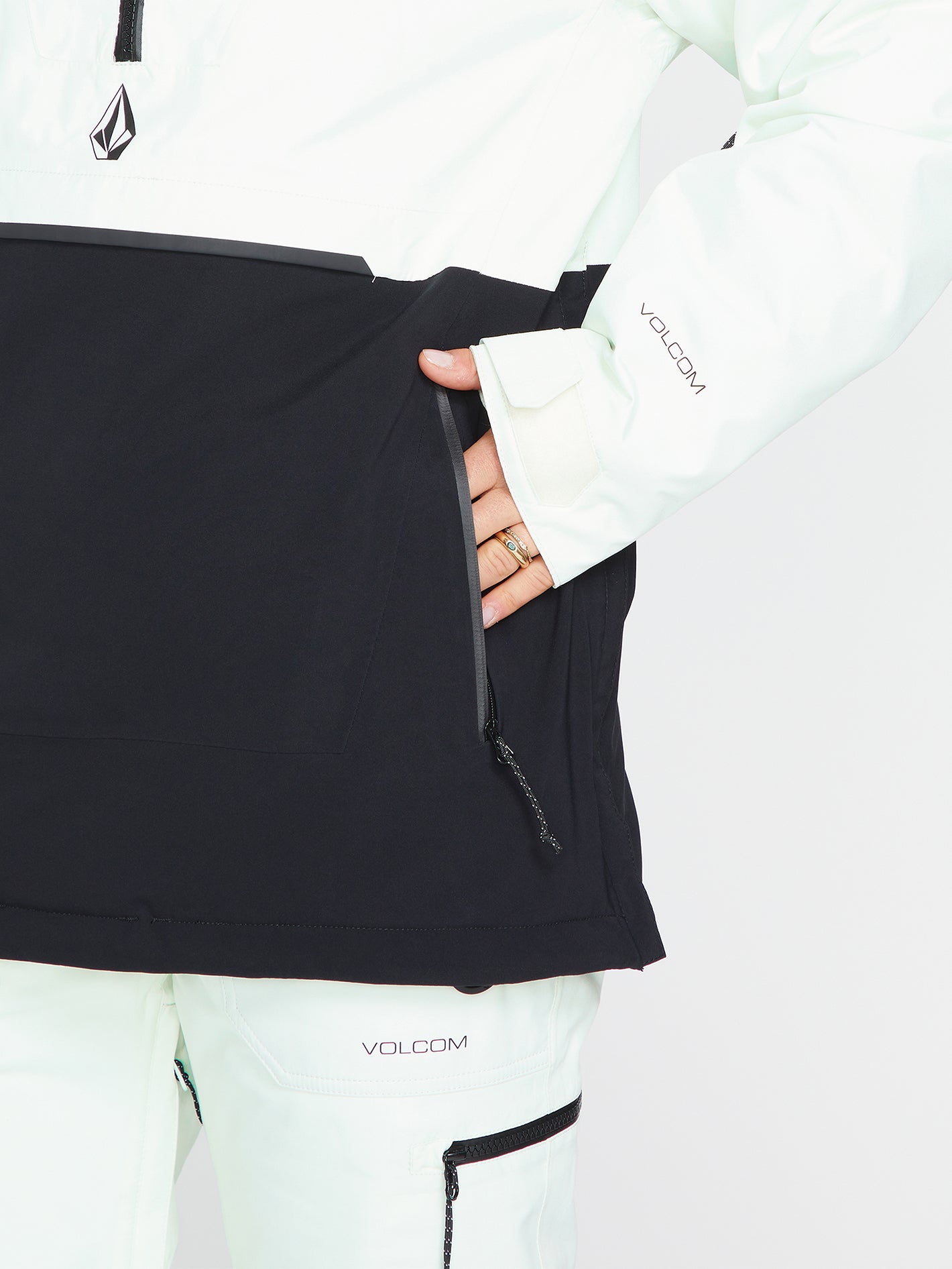 Fern Insulated Gore-Tex Pullover Jacket - Ice Green