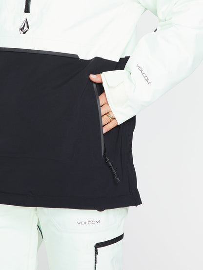 Fern Insulated Gore-Tex Pullover Jacket - Ice Green