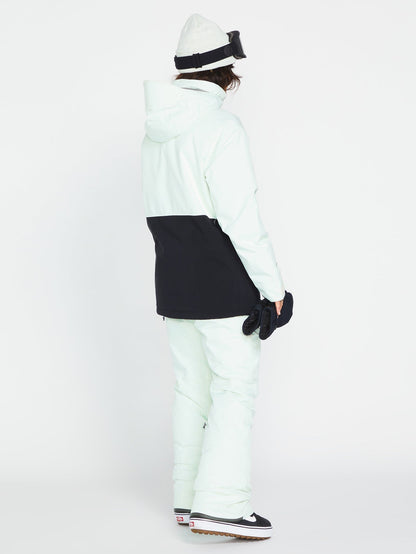 Fern Insulated Gore-Tex Pullover Jacket - Ice Green