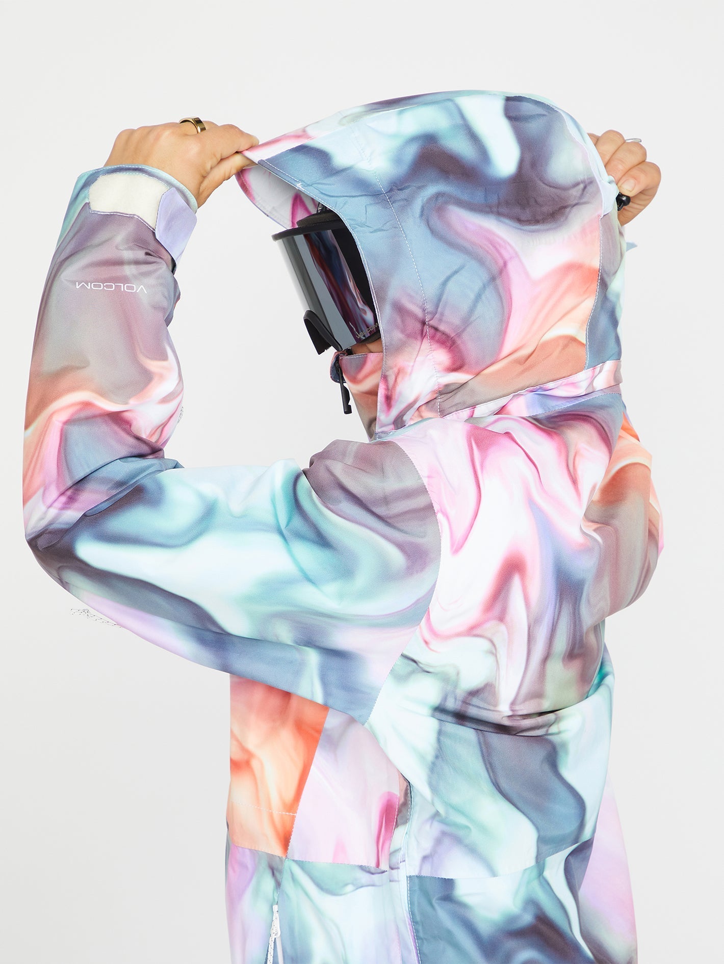 Fern Insulated Gore-Tex Pullover Jacket - Nebula Print
