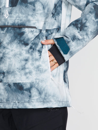 Fern Insulated Gore-Tex Pullover Jacket - Storm Tie-Dye