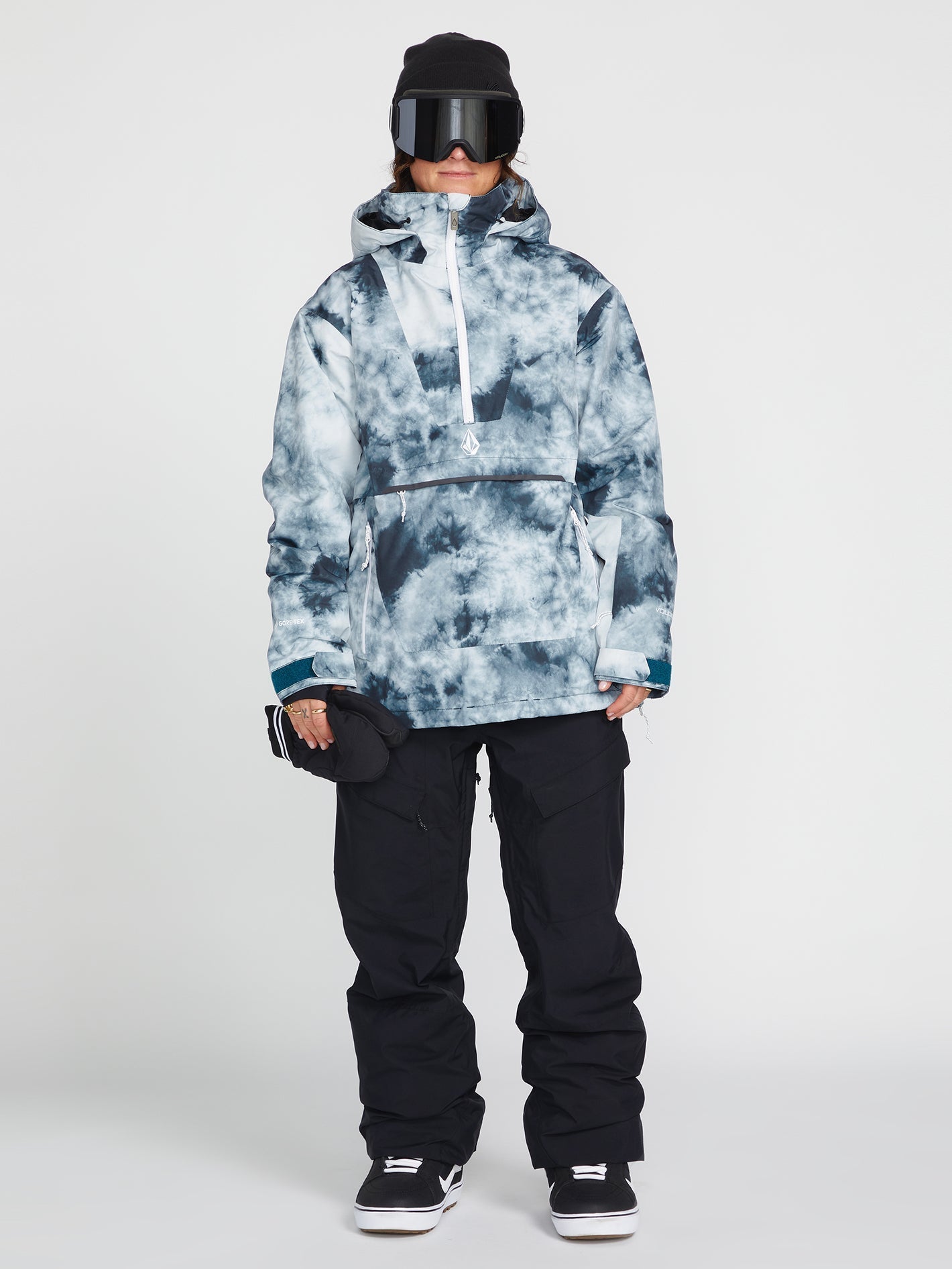 Fern Insulated Gore-Tex Pullover Jacket - Storm Tie-Dye