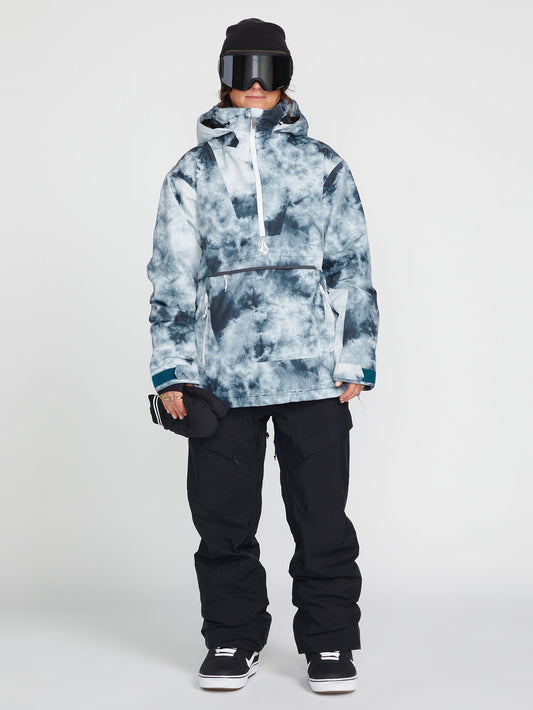 Fern Insulated Gore-Tex Pullover Jacket - Storm Tie-Dye