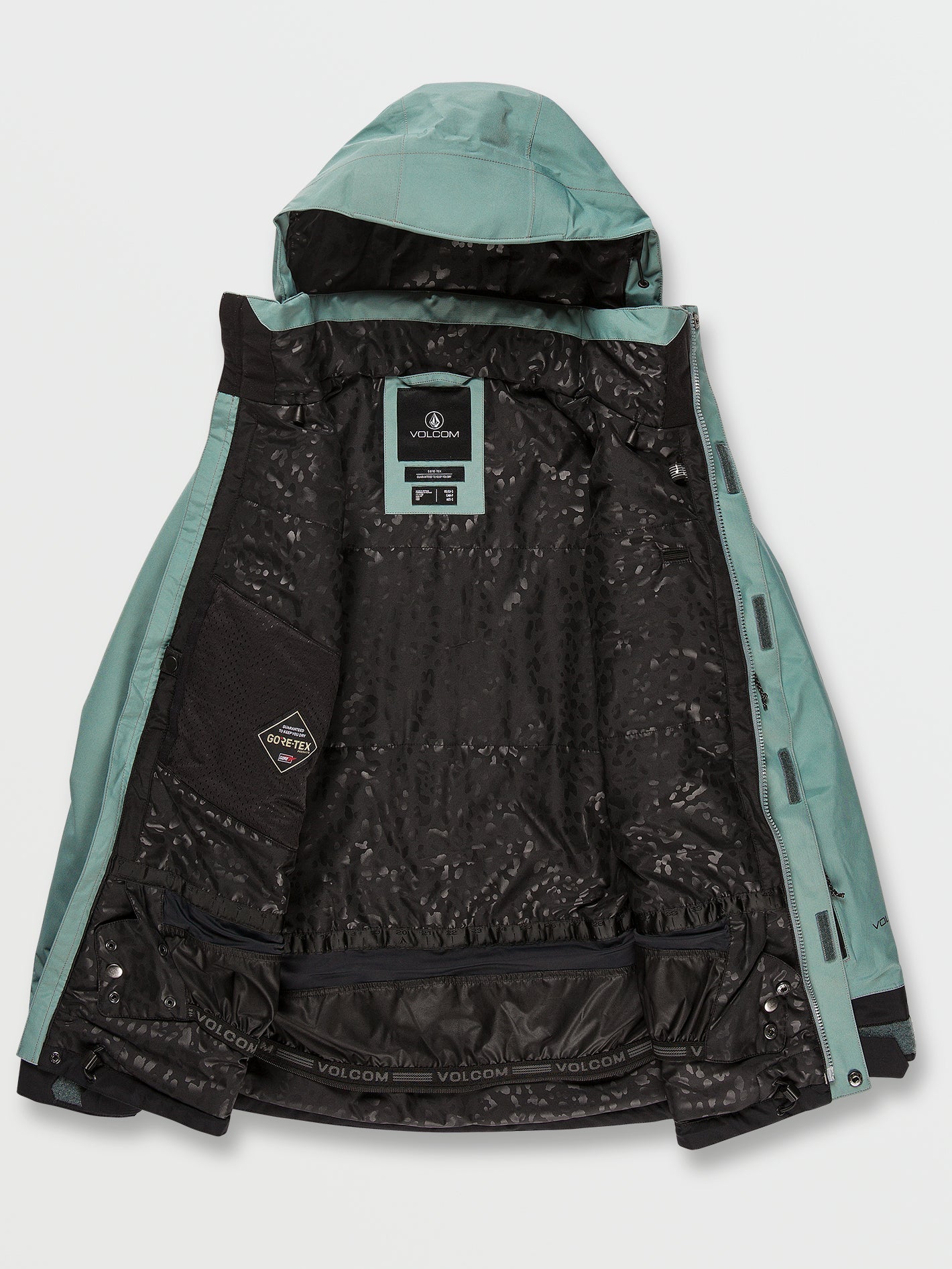 Ell Insulated Gore-Tex Jacket - Green Ash