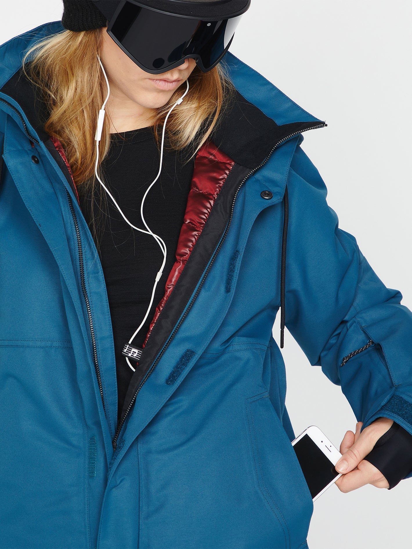 Paxson 2L Tds Infrared Parka - Storm Blue