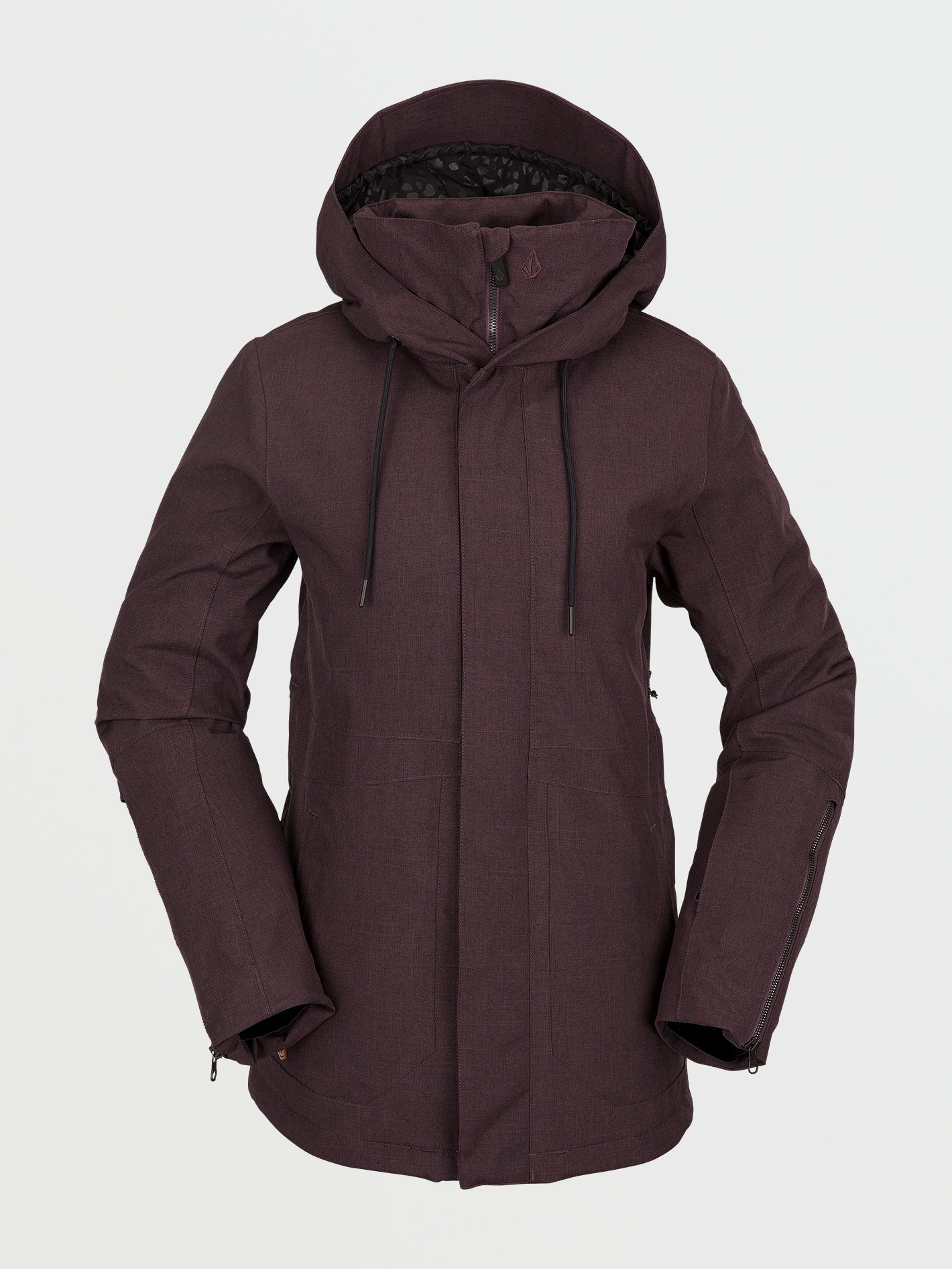 Sherwin Insulated Jacket - Black Plum