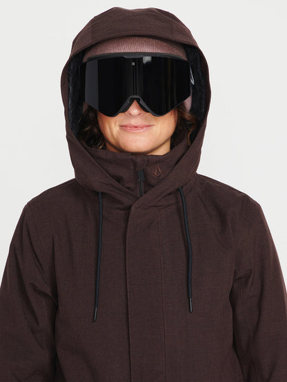 Sherwin Insulated Jacket - Black Plum