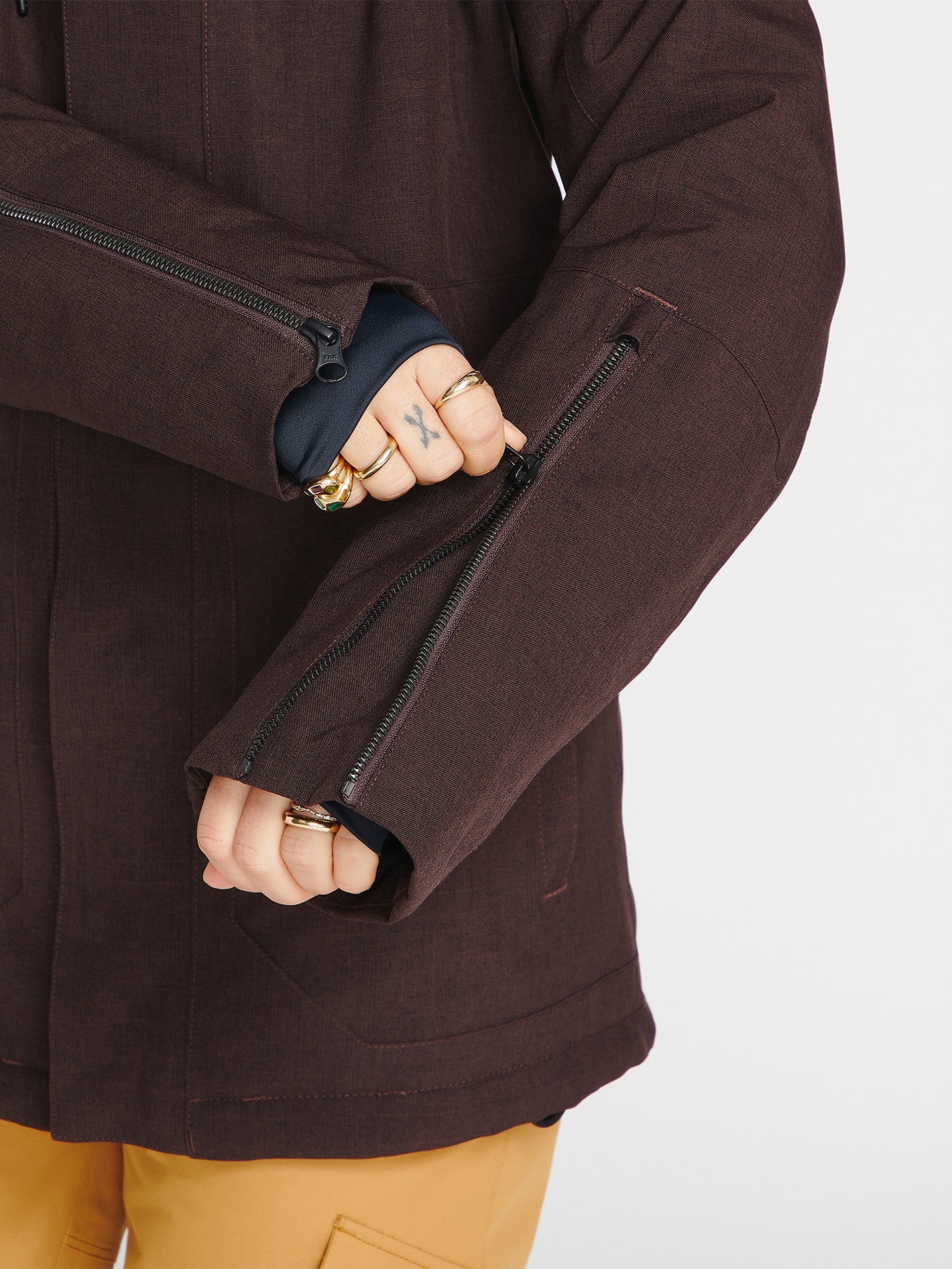 Sherwin Insulated Jacket - Black Plum