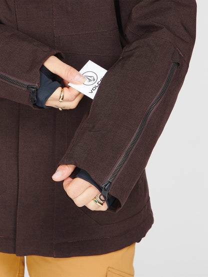 Sherwin Insulated Jacket - Black Plum