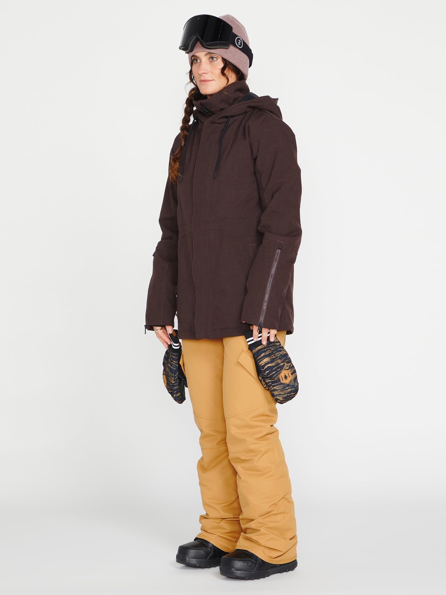 Sherwin Insulated Jacket - Black Plum