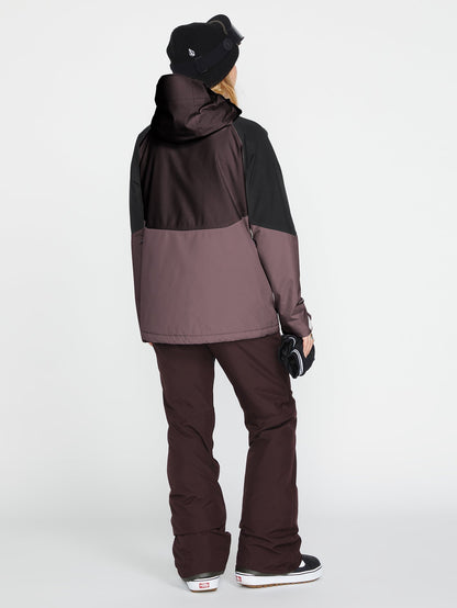Aris Insulated Gore-Tex Jacket - Black Plum