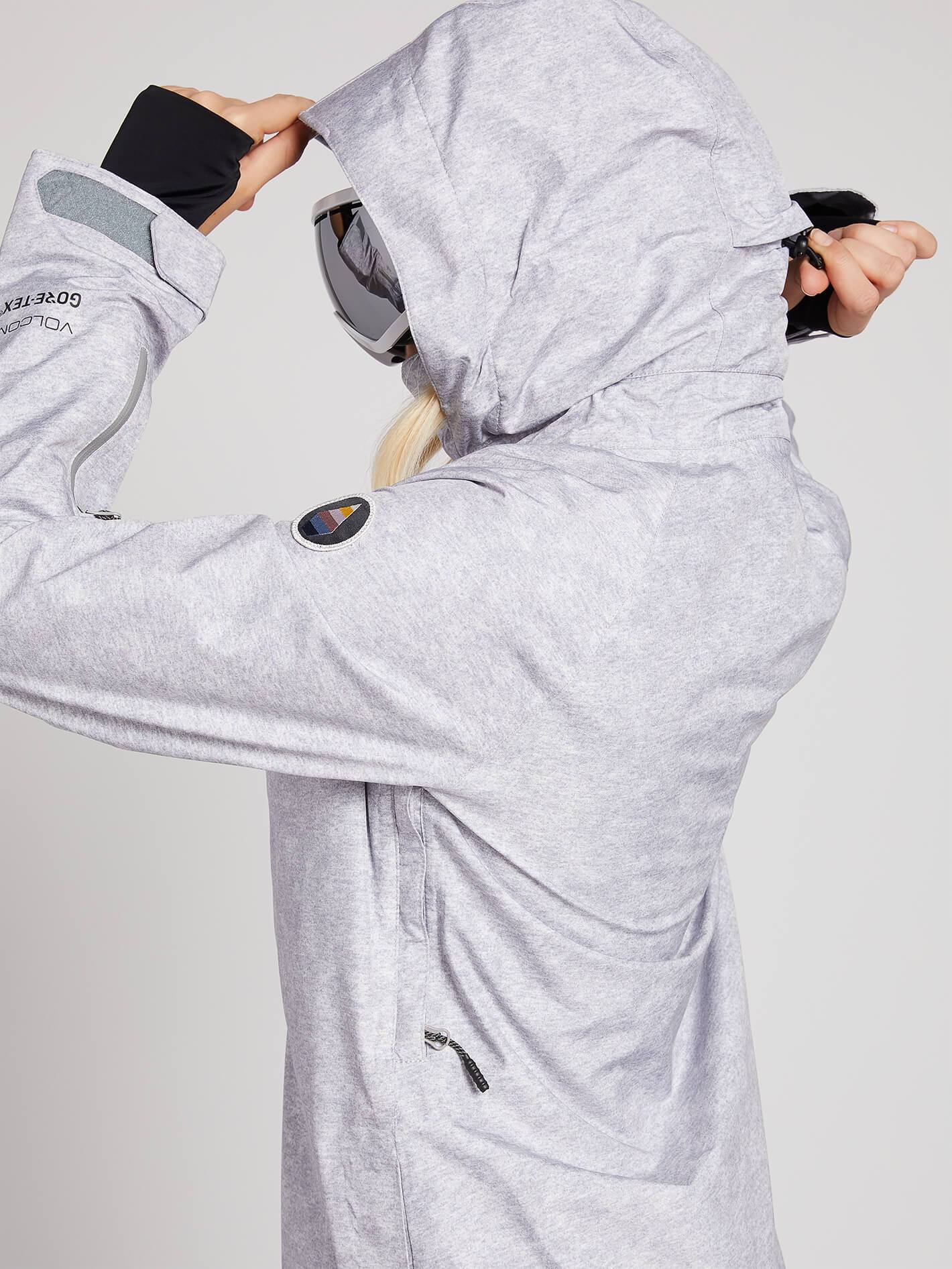 Womens Leda Gore-Tex Jacket - Heather Grey