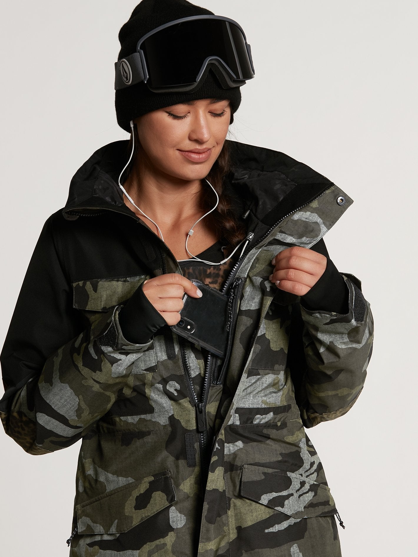 Leda GORE-TEX Jacket - Service Green