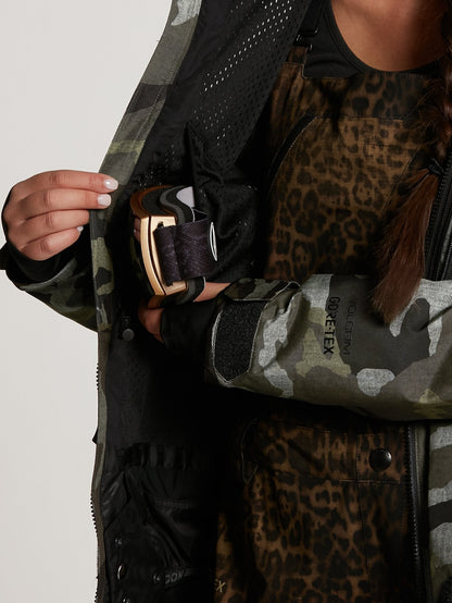 Leda GORE-TEX Jacket - Service Green