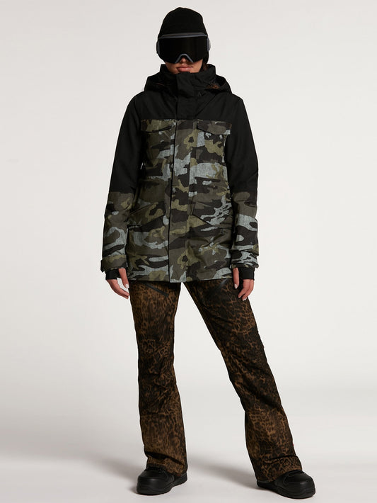 Leda GORE-TEX Jacket - Service Green