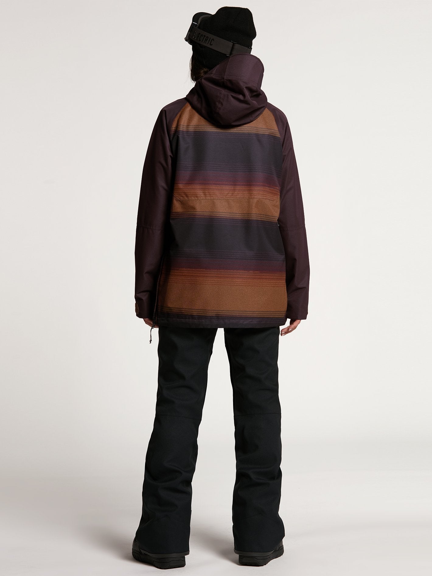 Mirror Pullover Jacket - Black