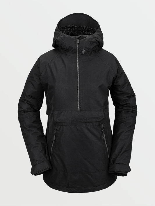 Mirror Pullover Jacket - Black