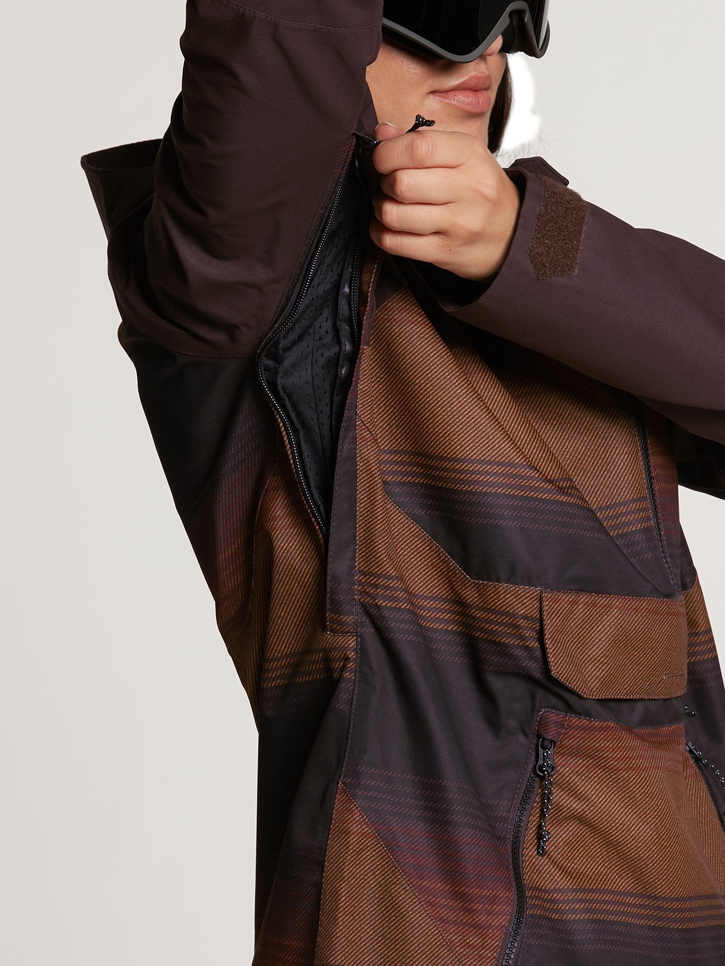 Mirror Pullover Jacket - Stripe