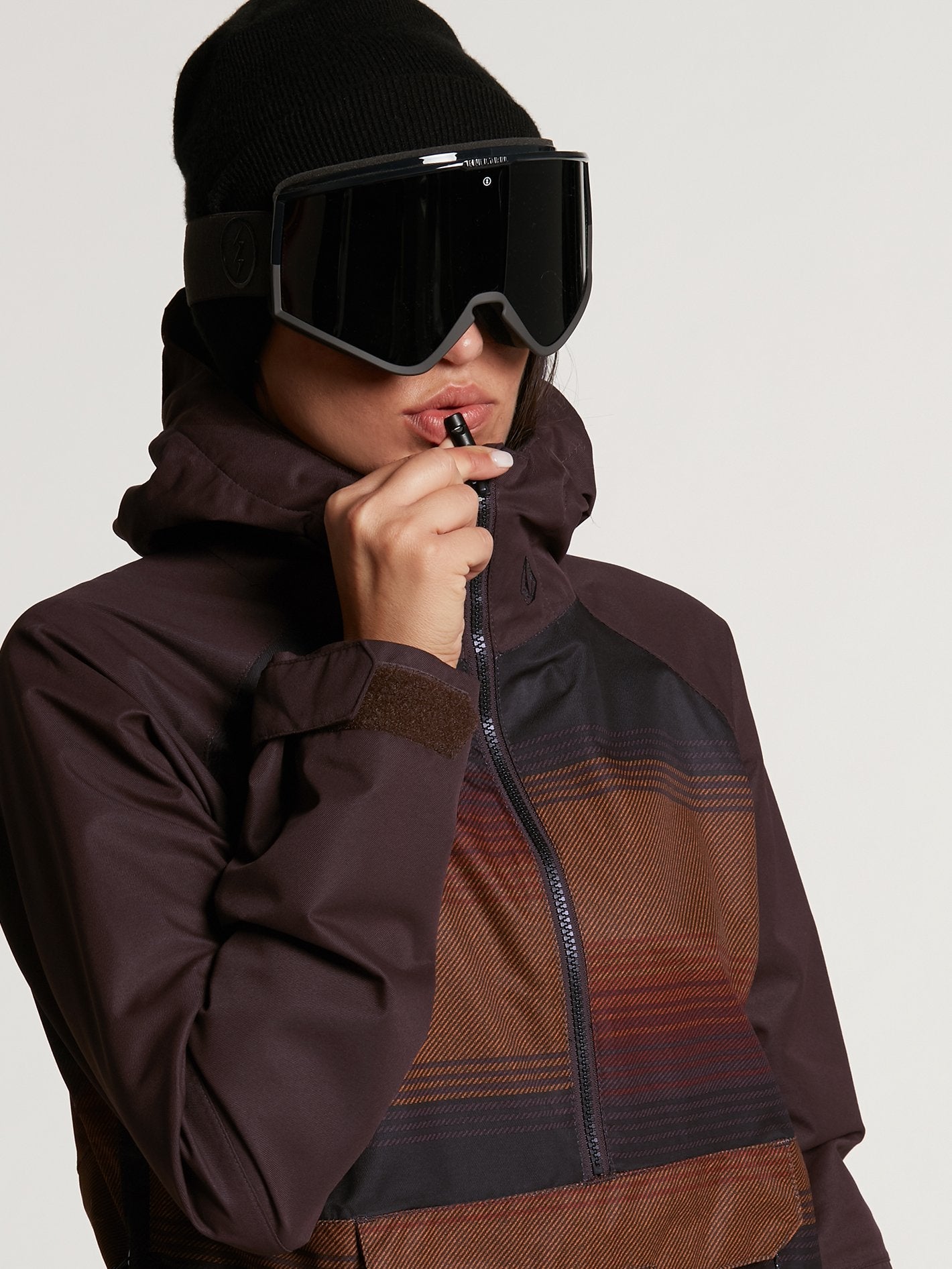 Mirror Pullover Jacket - Stripe