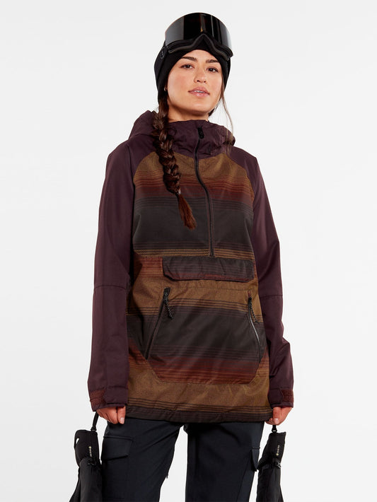 Mirror Pullover Jacket - Stripe