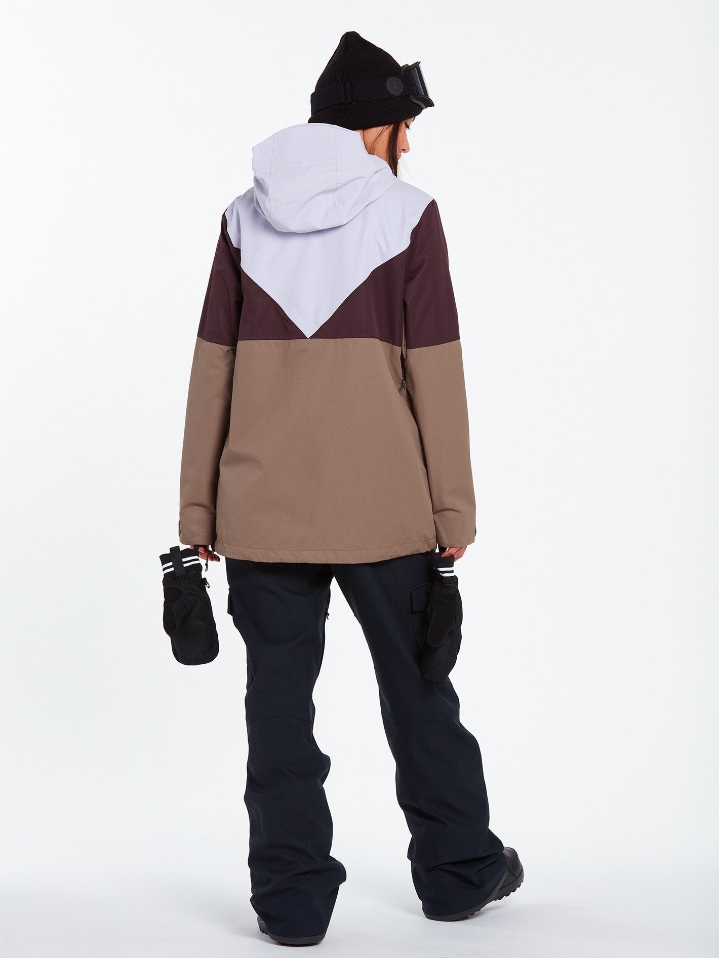 Mirror Pullover Jacket - COFFEE