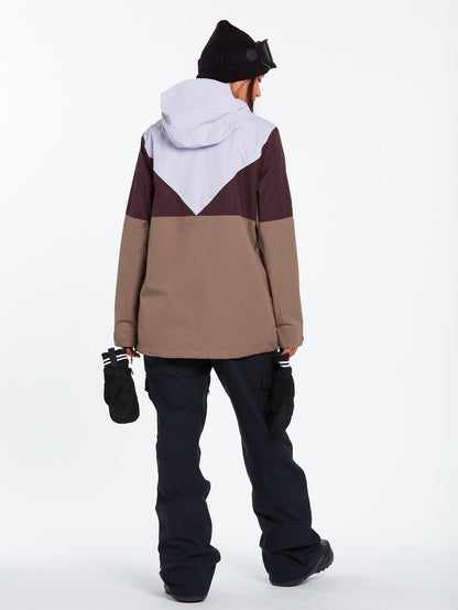 Mirror Pullover Jacket - COFFEE