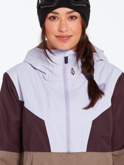 Mirror Pullover Jacket - COFFEE