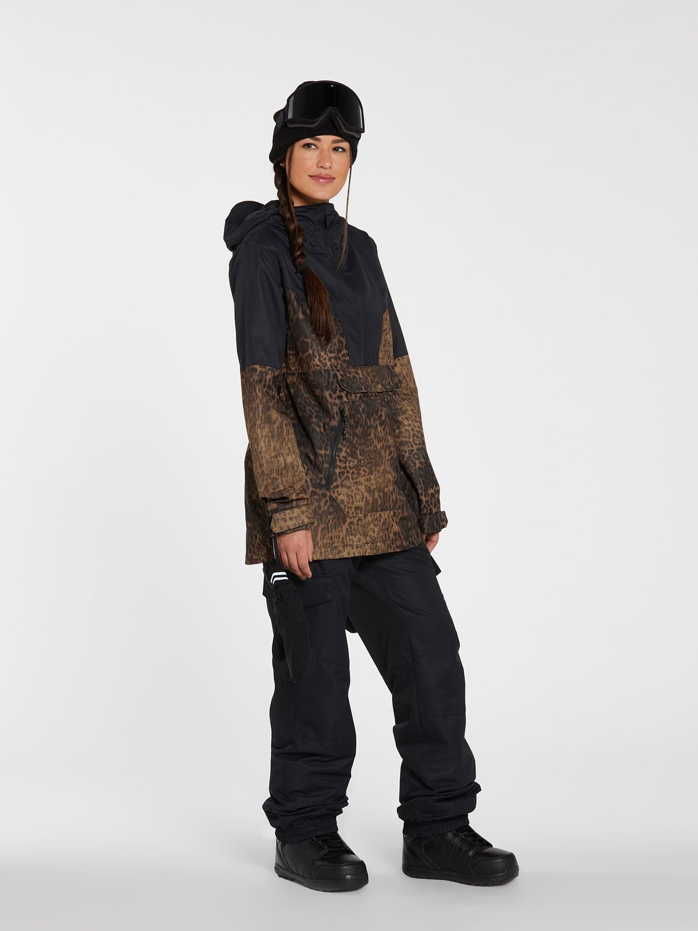 Mirror Pullover Jacket - LEOPARD